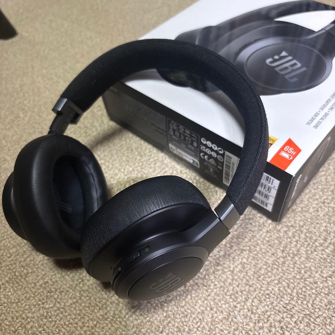 JBL LIVE 770NC ブラック ワイヤレスヘッドホン