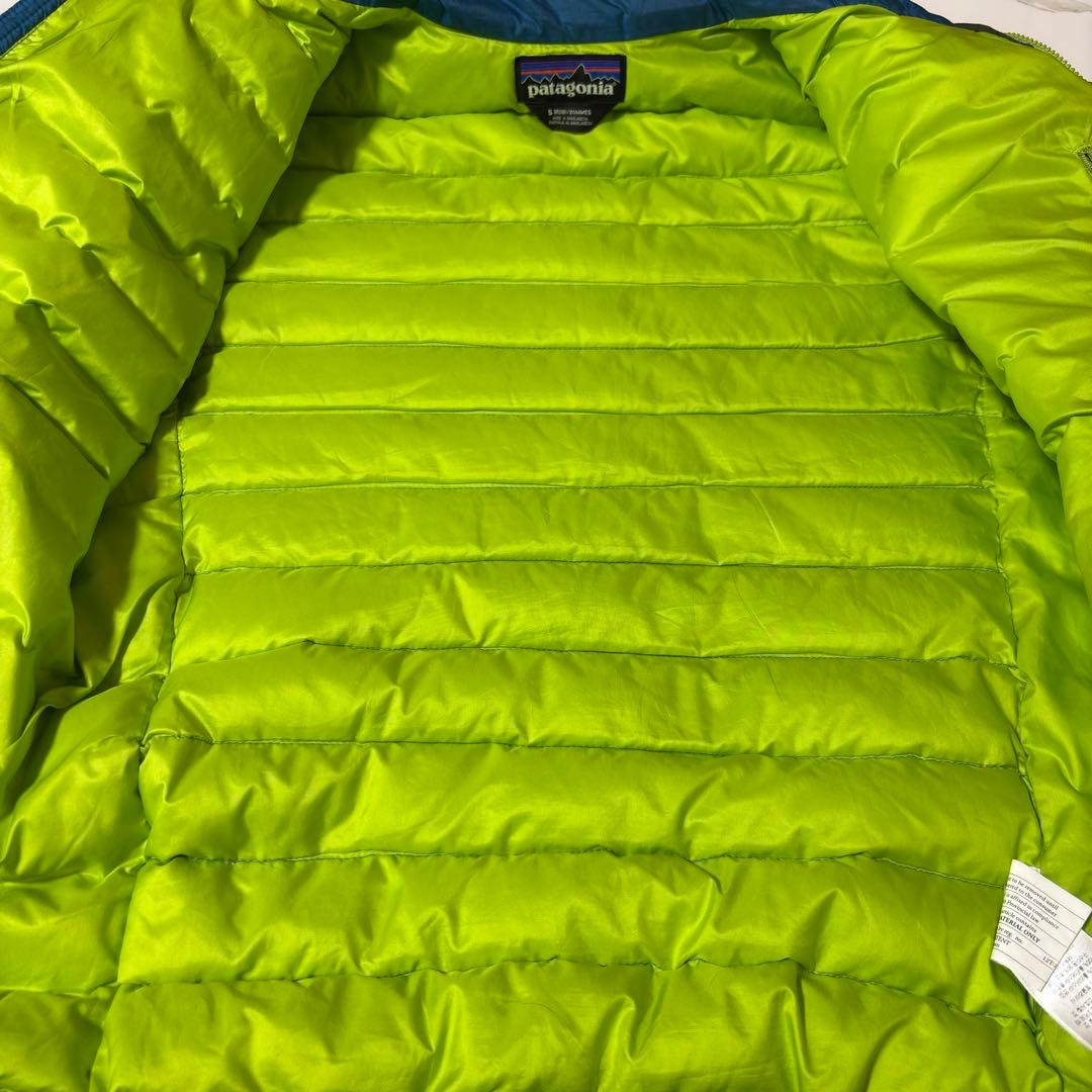 15年製 Patagonia ダウンセーター ブルー 希少色