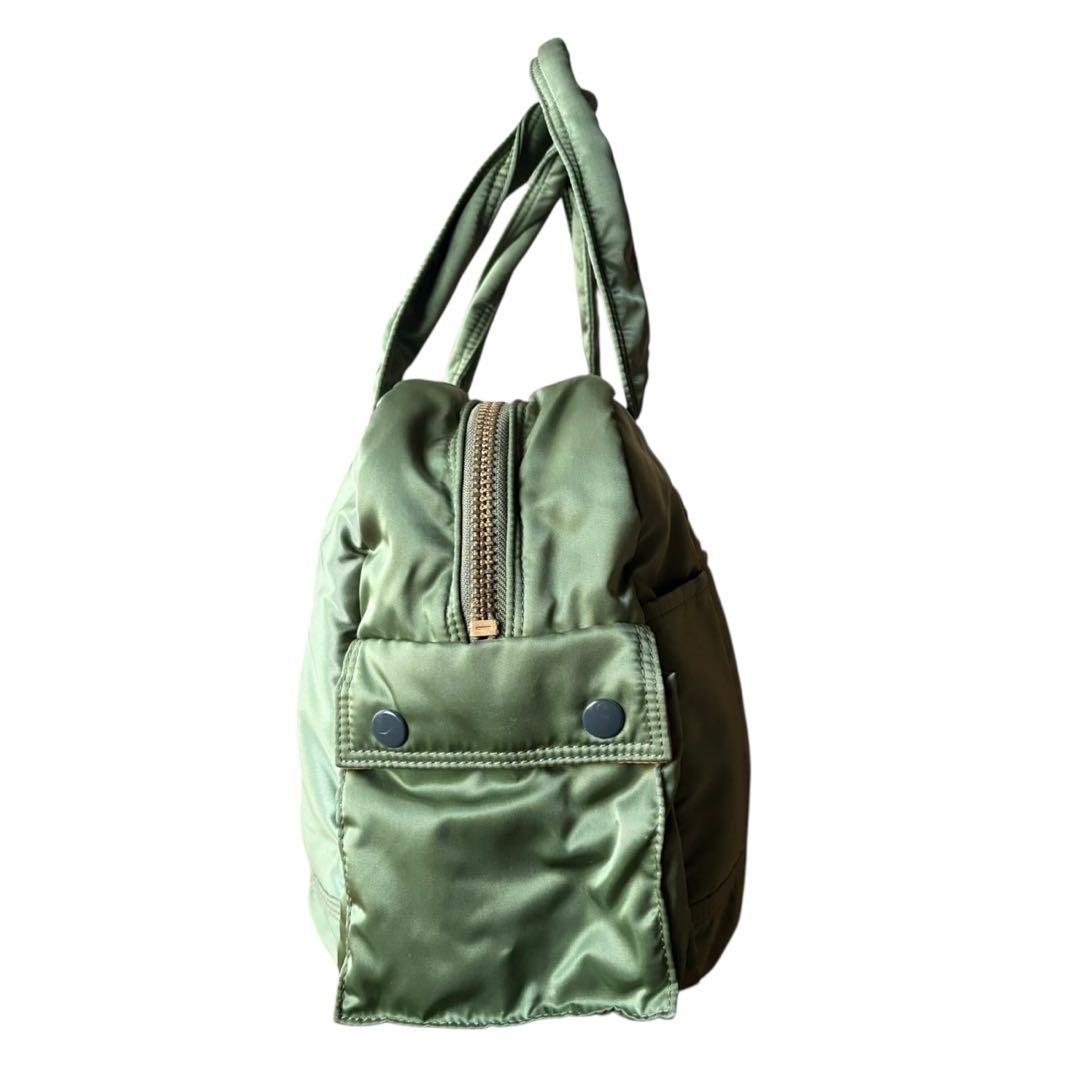 最終出品 PORTER TANKER セージグリーン ダッフルバッグ メンズ