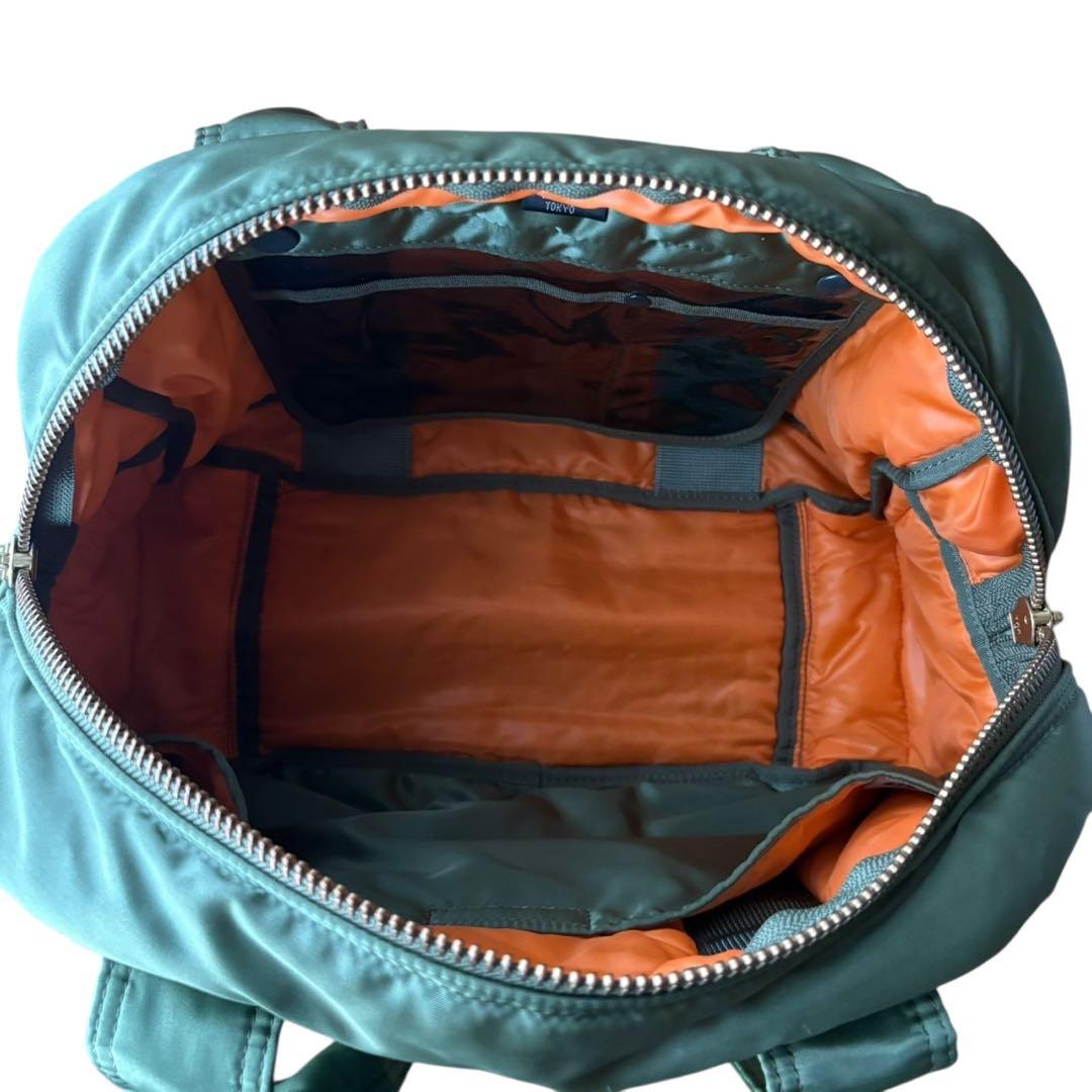 最終出品 PORTER TANKER セージグリーン ダッフルバッグ メンズ