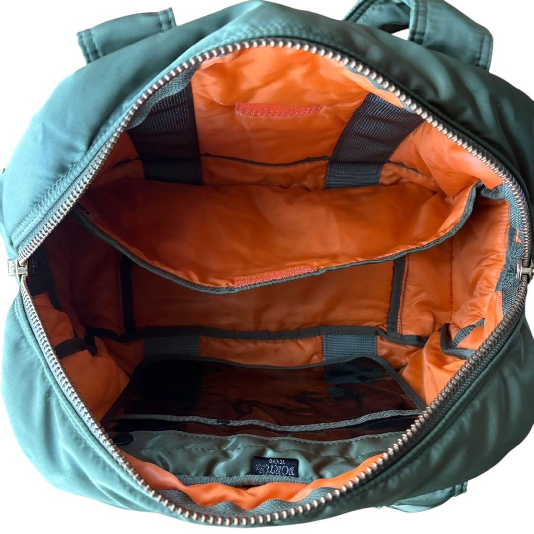 最終出品 PORTER TANKER セージグリーン ダッフルバッグ メンズ