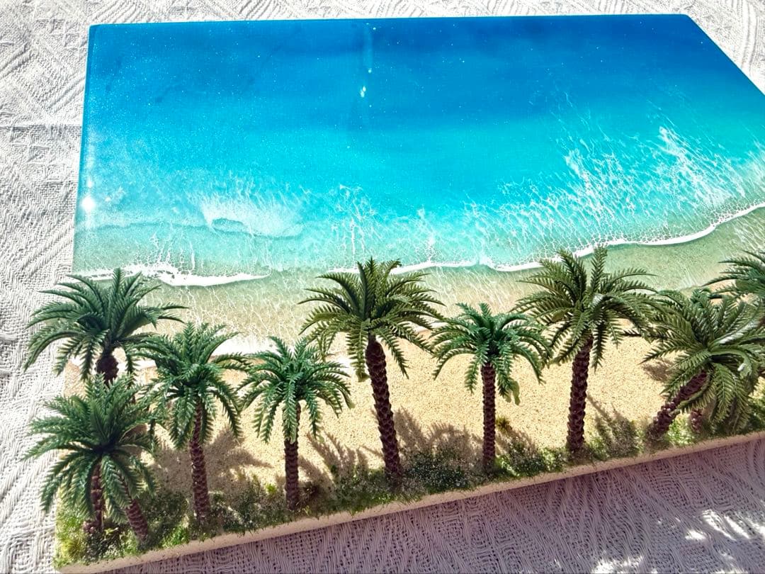 南国の癒し　レジンアート