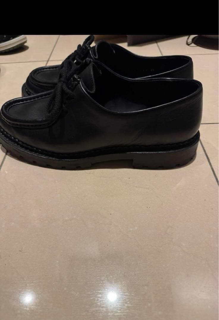 【箱無し】サンローラン チロリアンレザーシューズ