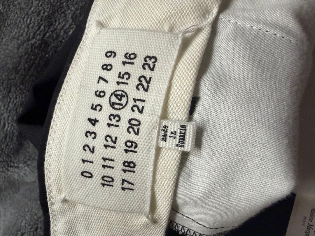 新品未使用品 メゾンマルジェラ メンズ 定番 スラックス 44