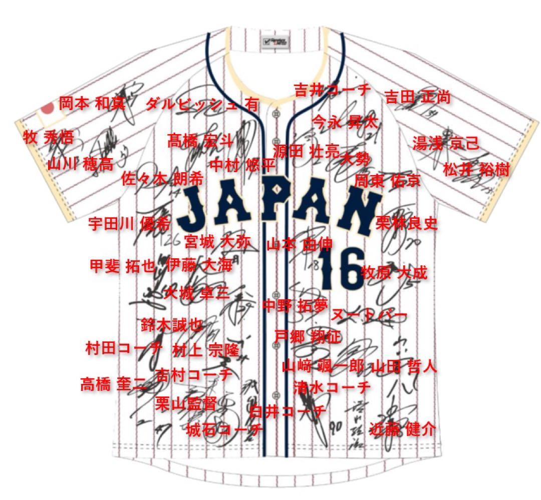 マ*モ様 非売品　大谷翔平　2023WBC MVP サインプリント日本代表ユニフ