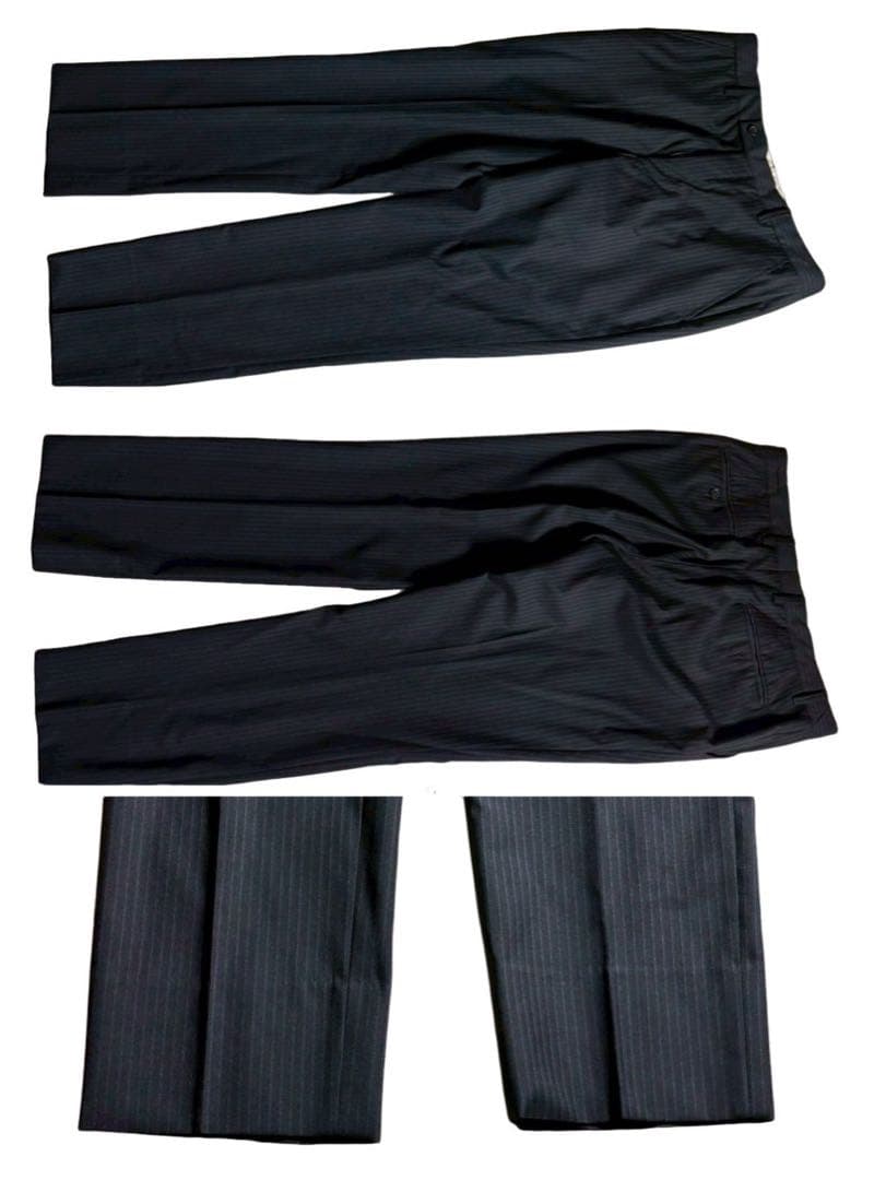 ポールスミス×ロロピアーナ 3ピース スーツ ストライプ SOHO FIT M