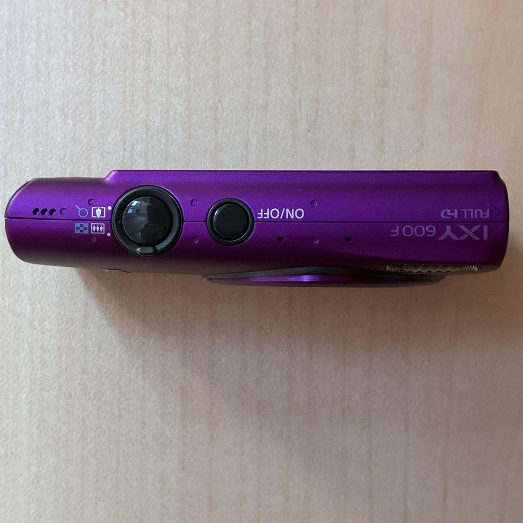 Canon IXY 600F パープル 本体と付属品セット