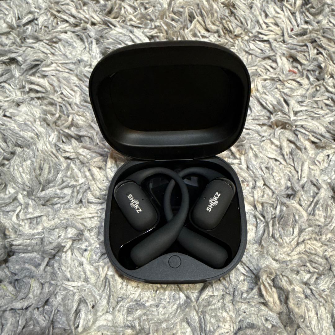 Shokz OPENFIT 2 ワイヤレスイヤホン 黒