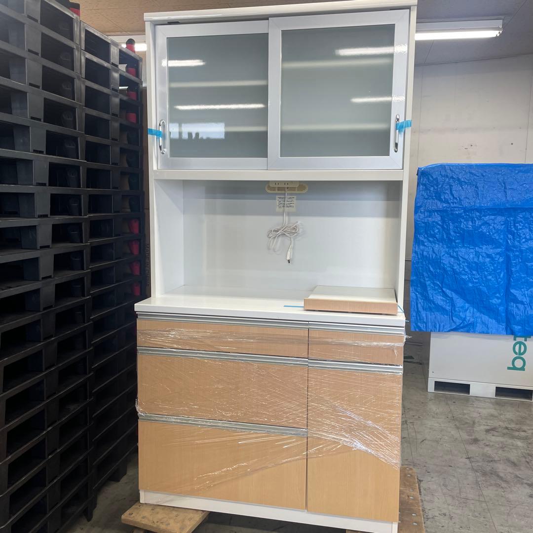 お引取り限定品　食器棚・キッチンカウンター モダンデザイン