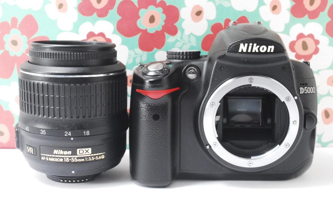 ❤初心者オススメ❤スマホ転送OK❤Nikon D5000❤自撮,動画OK❤