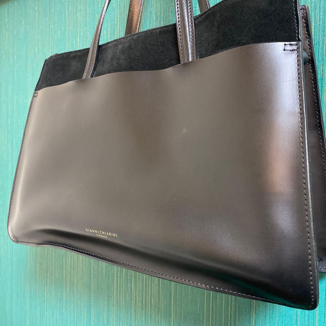 gianni chiarini 2way ビジネスバッグ レザー