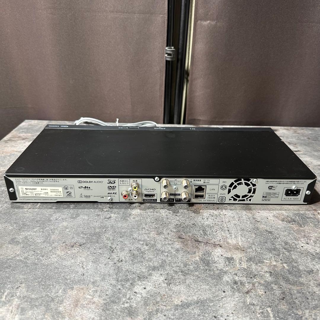 SHARP シャープ　ブルーレイディスクレコーダー　2B-C10BW1