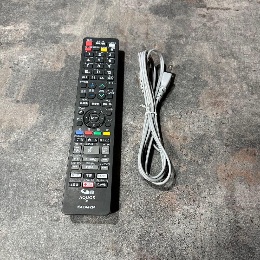 SHARP シャープ　ブルーレイディスクレコーダー　2B-C10BW1