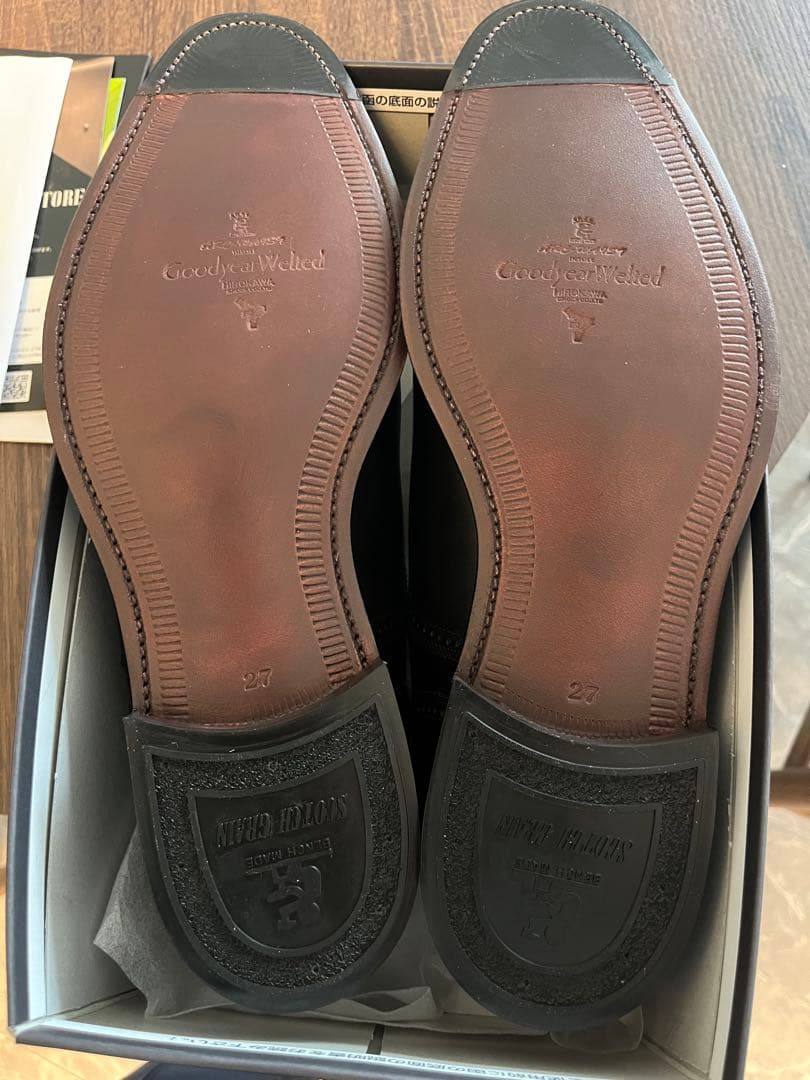 SCOTCH GRAIN F-920 ブラック 27cm