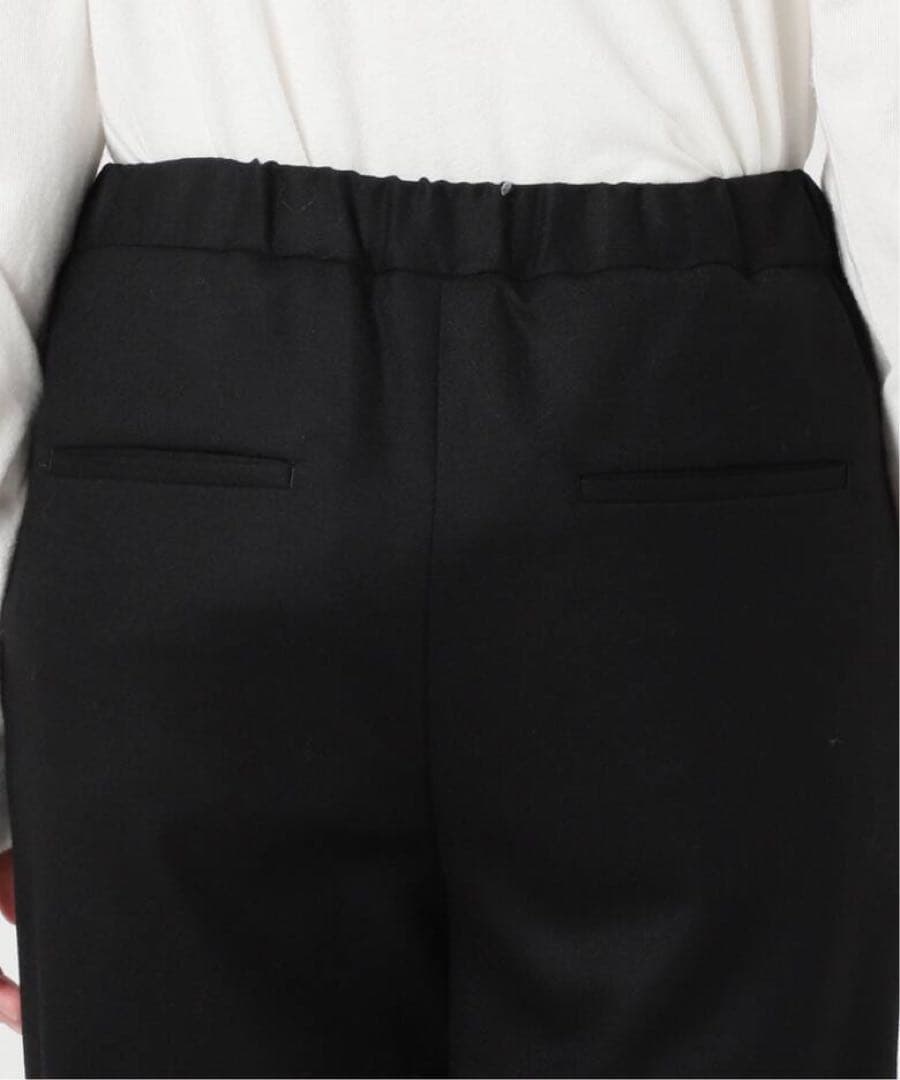 美品　FRAMeWORK ウォッシャブルサキソニーイージーパンツ