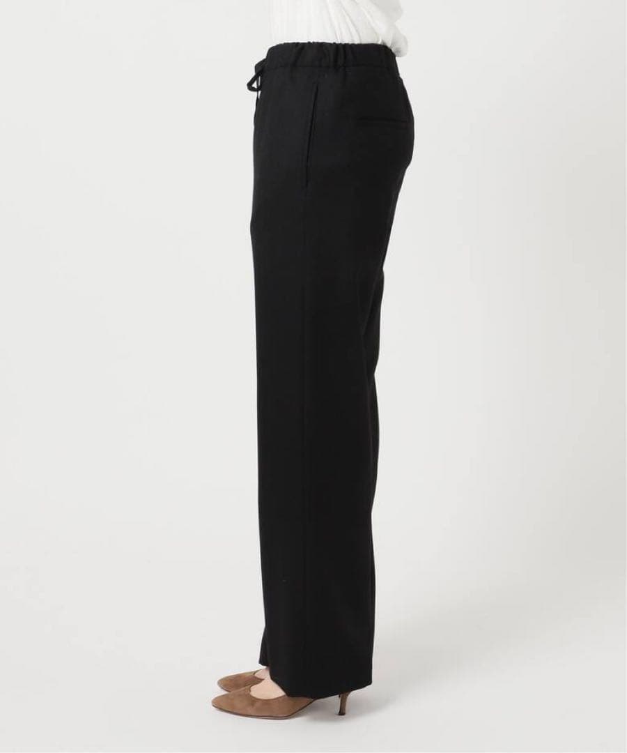 美品　FRAMeWORK ウォッシャブルサキソニーイージーパンツ