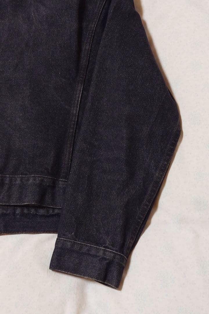 極美品　80s USA製 先染めブラック　リーバイス　70506 44R