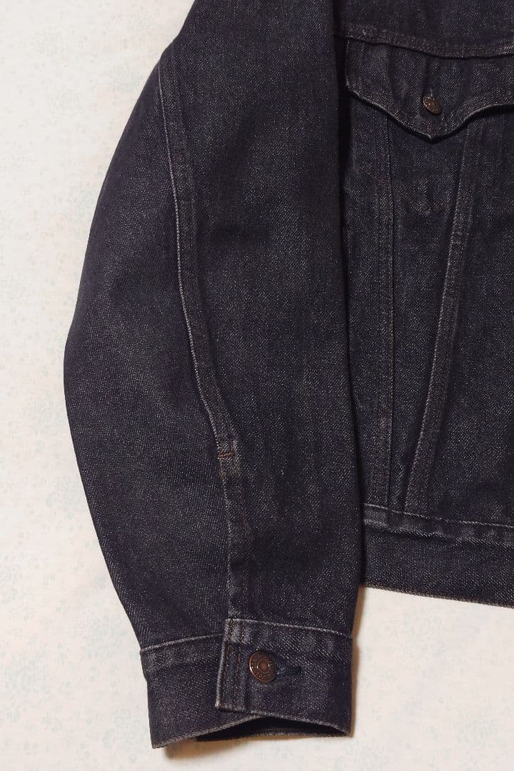 極美品　80s USA製 先染めブラック　リーバイス　70506 44R