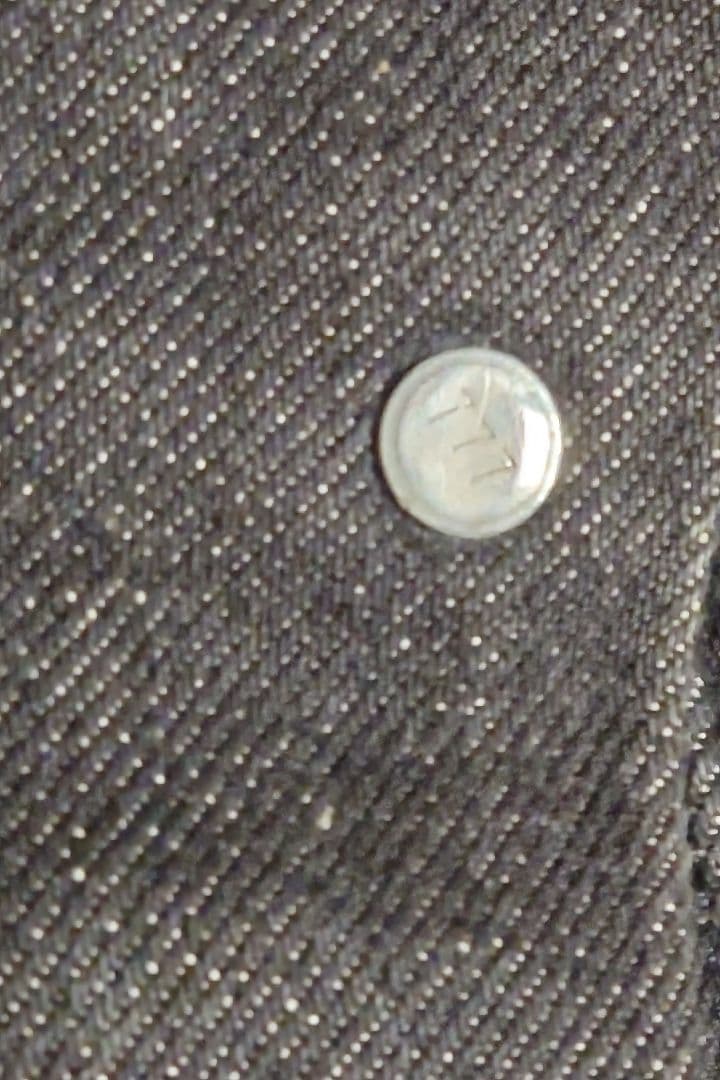 極美品　80s USA製 先染めブラック　リーバイス　70506 44R