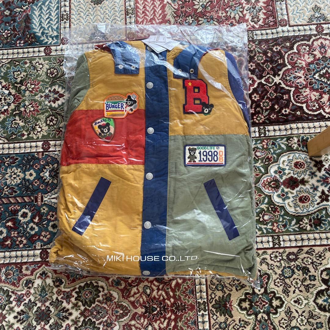 ミキハウスダブルビー　ダウンジャケット　150