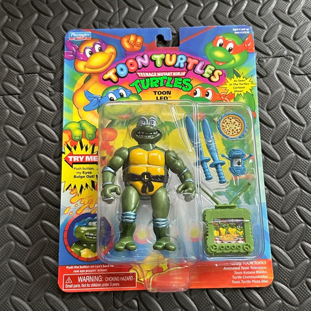 未開封　プレイメイツ　トゥーンタートルズ　4パック