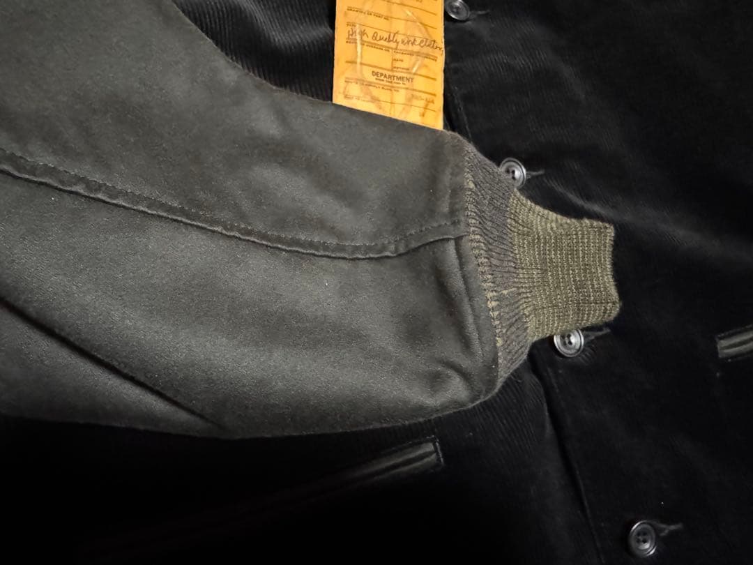 シュガーケーン / コーデュロイ &モールスキン/コンビジャケットsize40