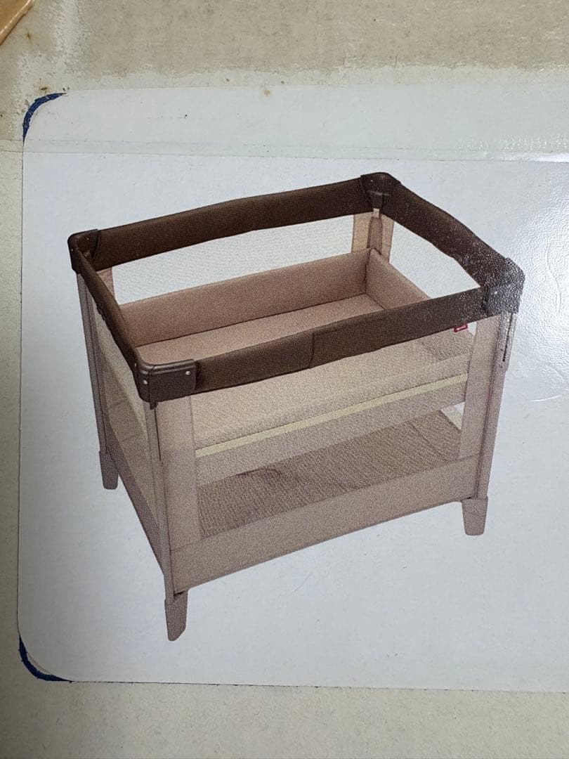 2日のみ使用　Aprica アップリカ　ココネルエアー　ベビーベッド