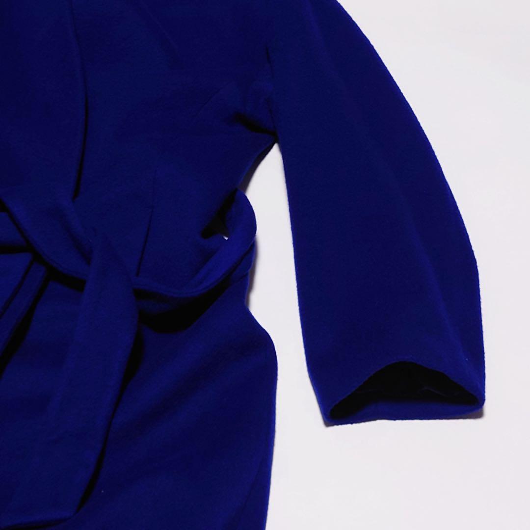 アーバンリサーチ ノーカラーVネックウールコート