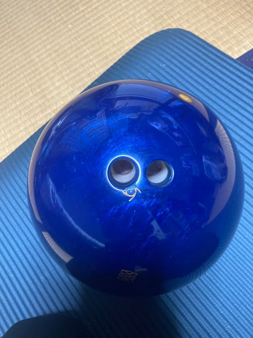 [美品] STORM PURE PHYSIX ボウリングボール 青