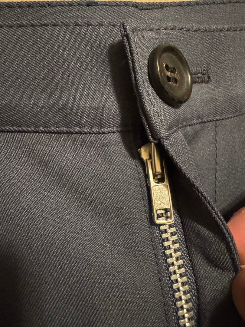 コムデギャルソンシャツ　24ss ペイント加工パンツ　ポリエステル