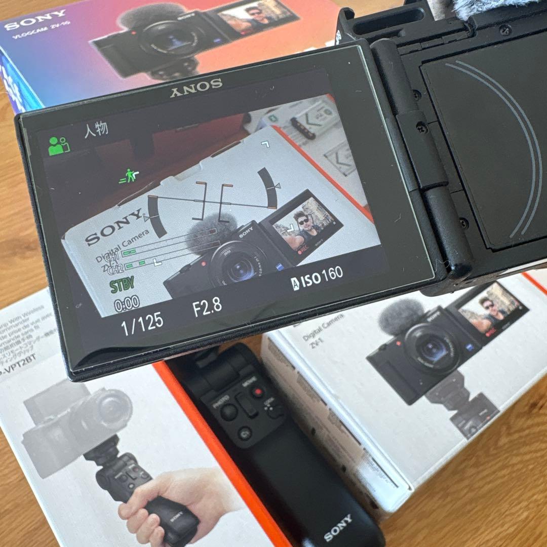 SONY VLOGCAM ZV-1 シューティンググリップキット ZV-1G