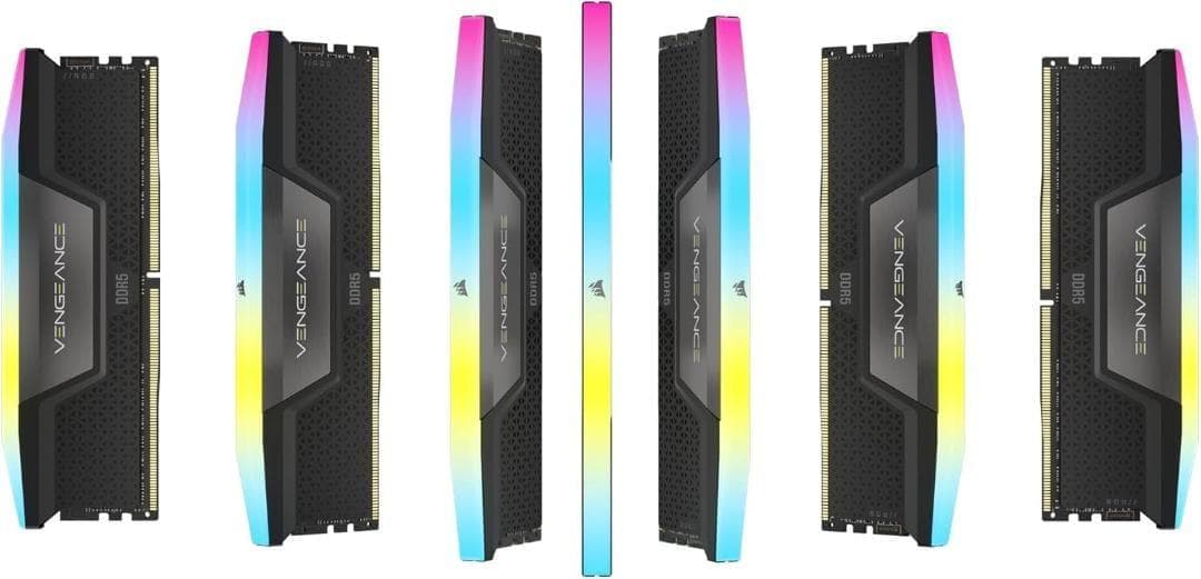 メモリー CORSAIR DDR5 VENGEANCE RGB 32GB 16GBx2