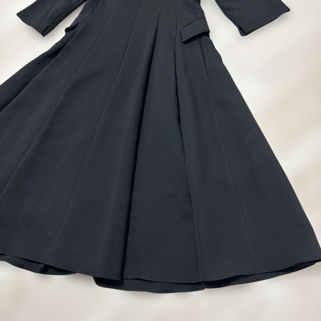 極美品❤️CELFORD トリプルクロスワンピース ロングワンピース 黒 38 M