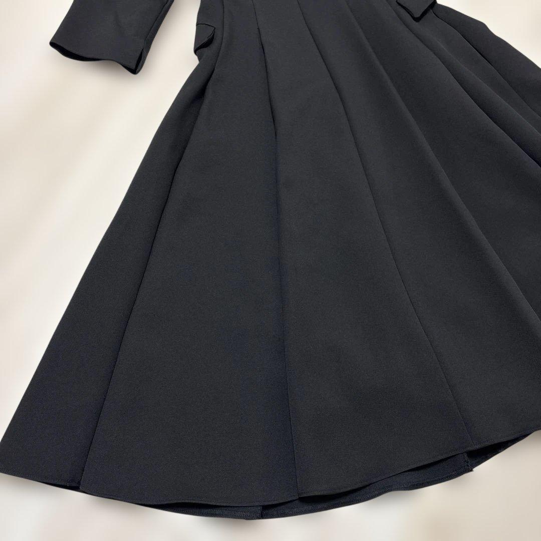 極美品❤️CELFORD トリプルクロスワンピース ロングワンピース 黒 38 M