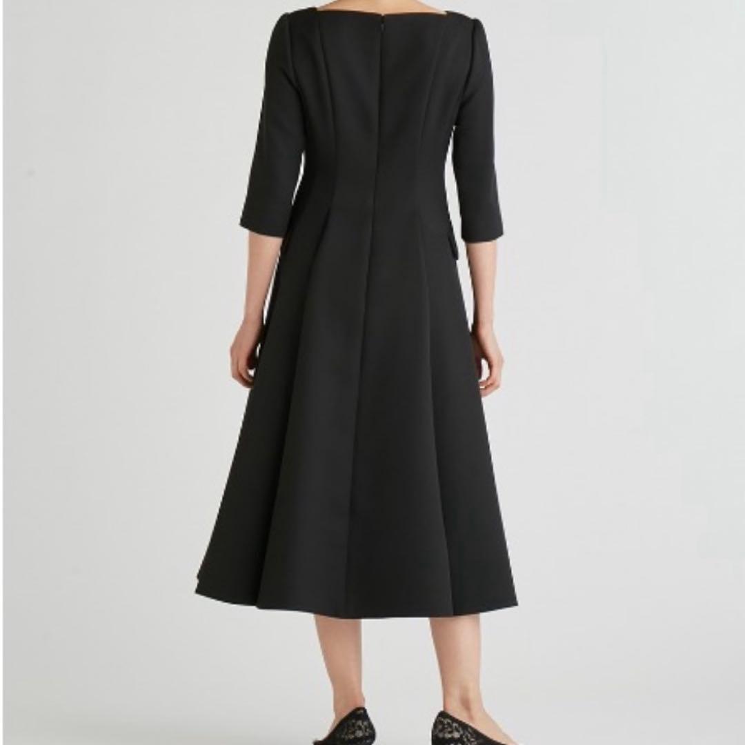 極美品❤️CELFORD トリプルクロスワンピース ロングワンピース 黒 38 M