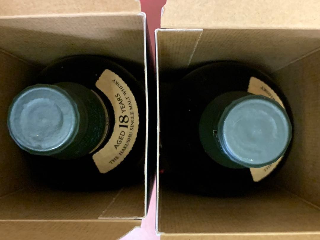 ⭐︎未開封⭐︎白州 18年 シングルモルトウイスキー 700ml×2本セット