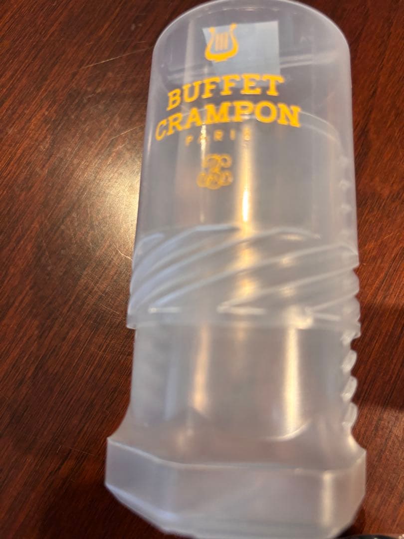 クランポン純正　バスクラリネット　マウスピース＋リガチャー＋キャップ