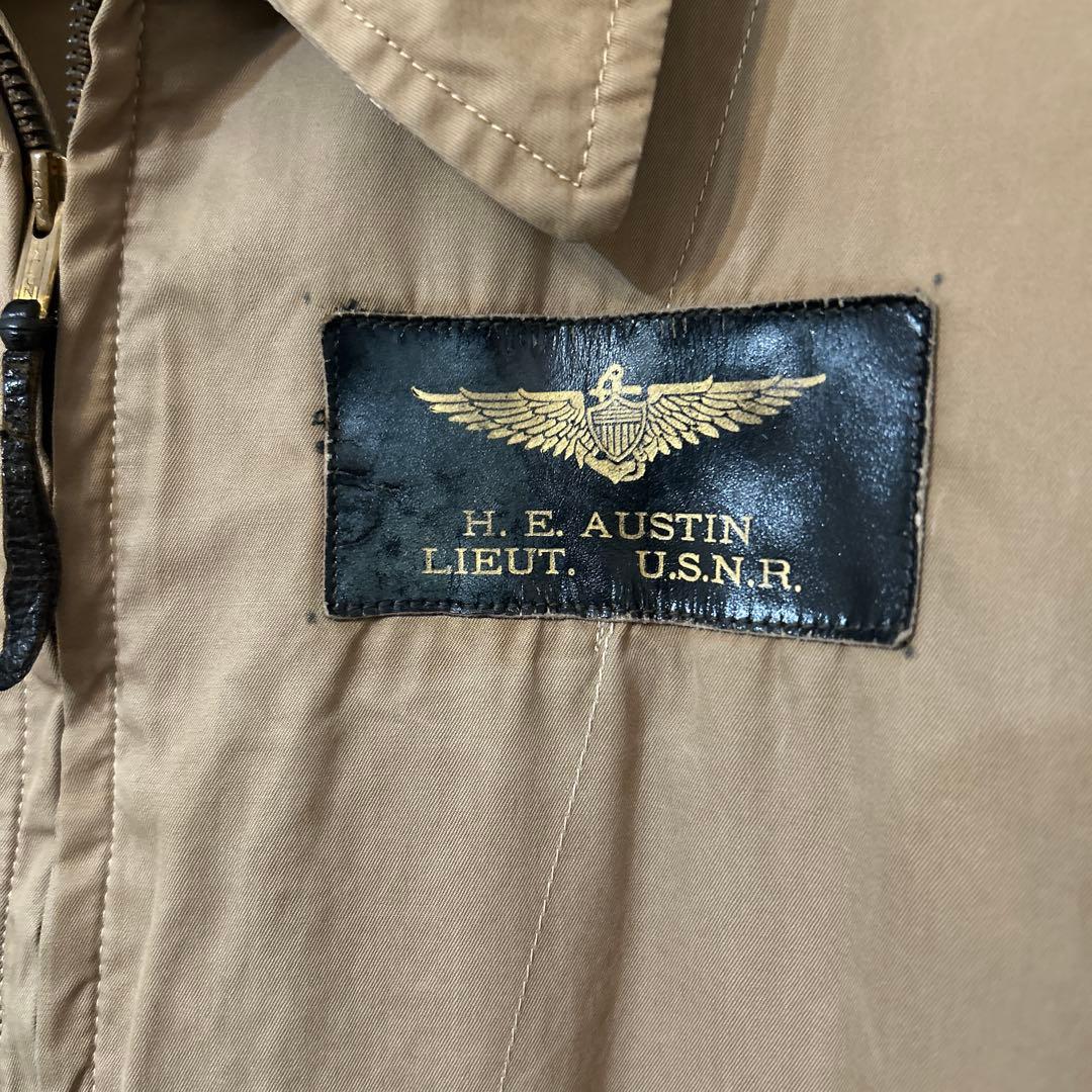 40s US NAVY M421Aサマーフライトジャケット　初期