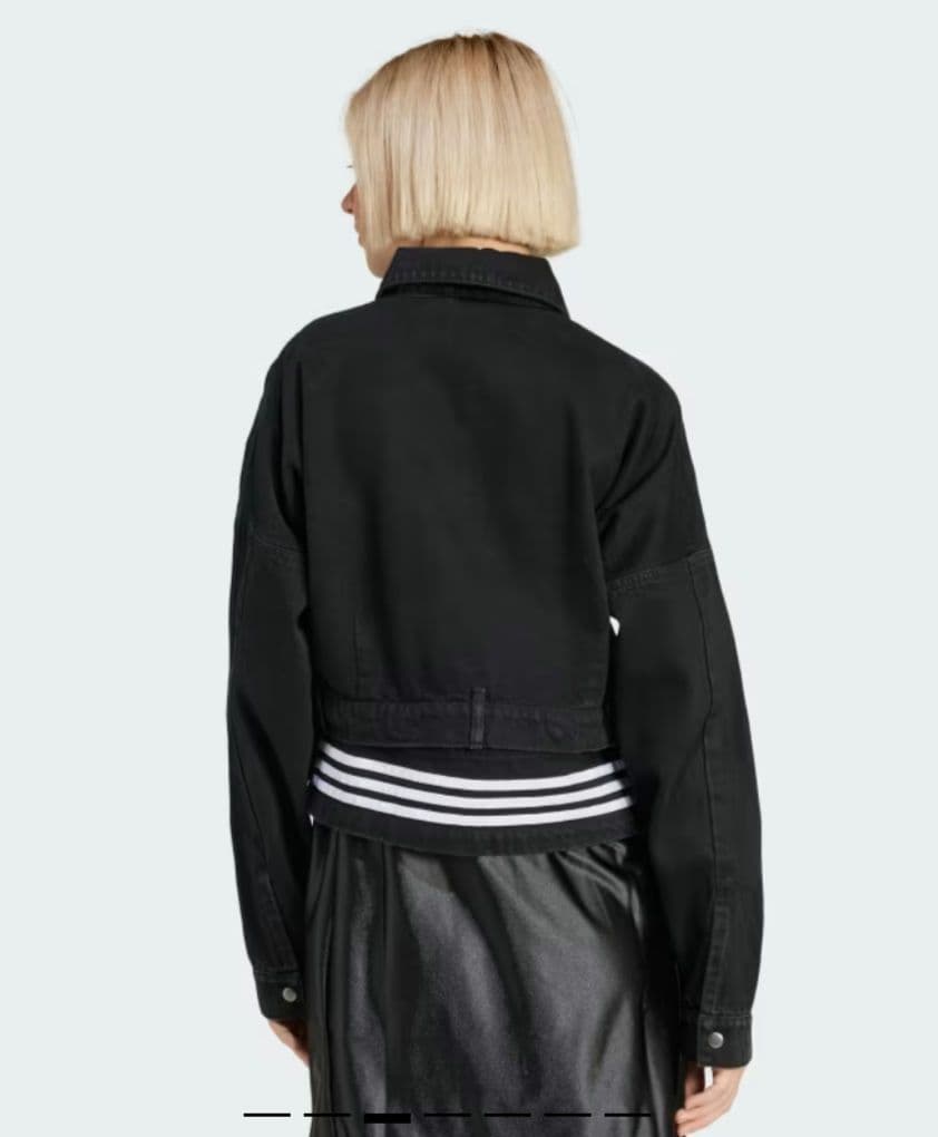 アディブレイク　デニム　黒　Sサイズ　早いもの勝ち！！