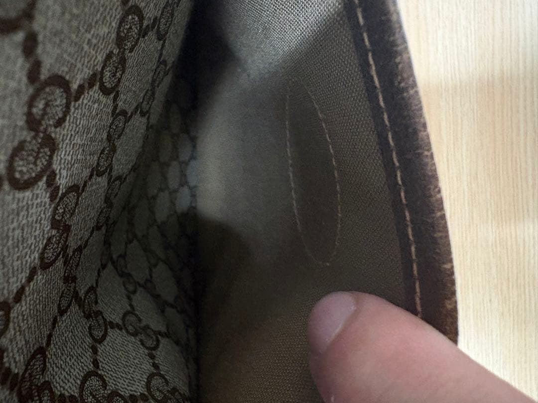 GUCCI グッチ ボストンバッグ GG柄 シェリーライン オールドグッチ