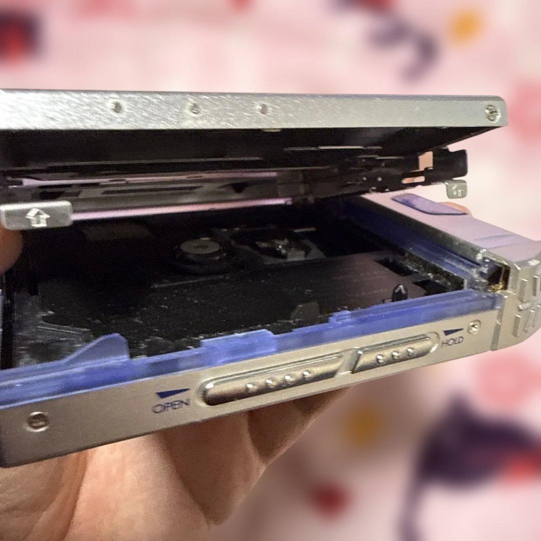 超希少 動作品 KENWOOD CUP OMC-L3 ポータブルMDプレーヤー