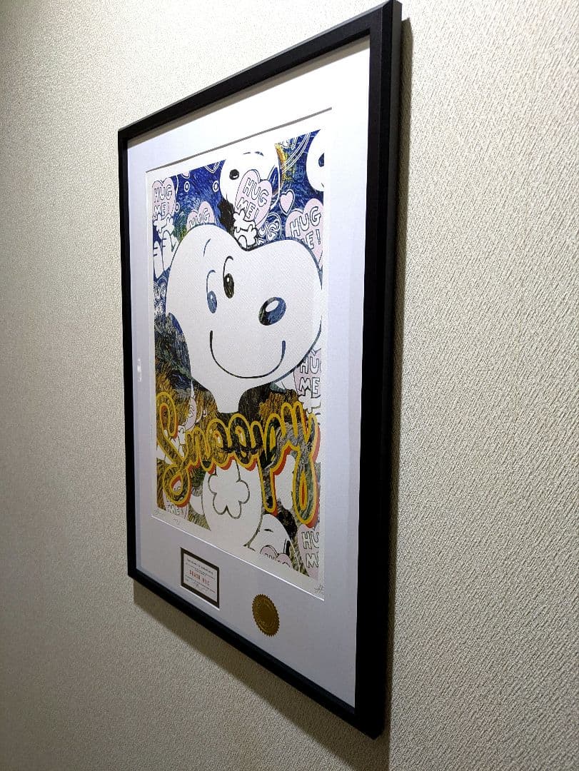 milk《額装仕様》【DEATH NYC】スヌーピー • カラフルドット