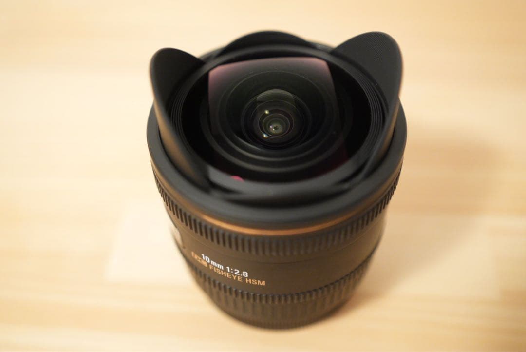 SIGMA 10mm 魚眼レンズ