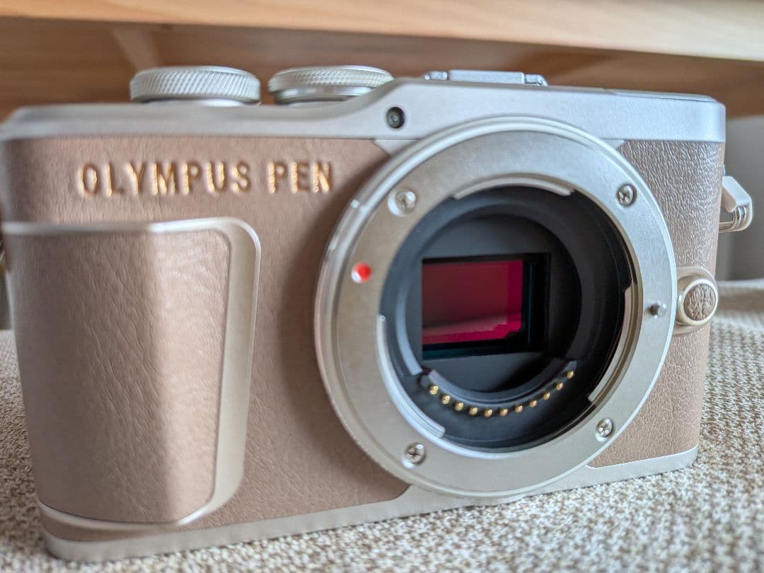 OLIMPUS PEN E-PL10（ブラウン）