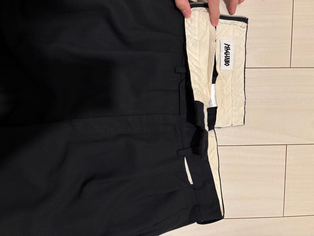 【名作】　MAGLIANO アシメトリー スラックス ブラック マリアーノ