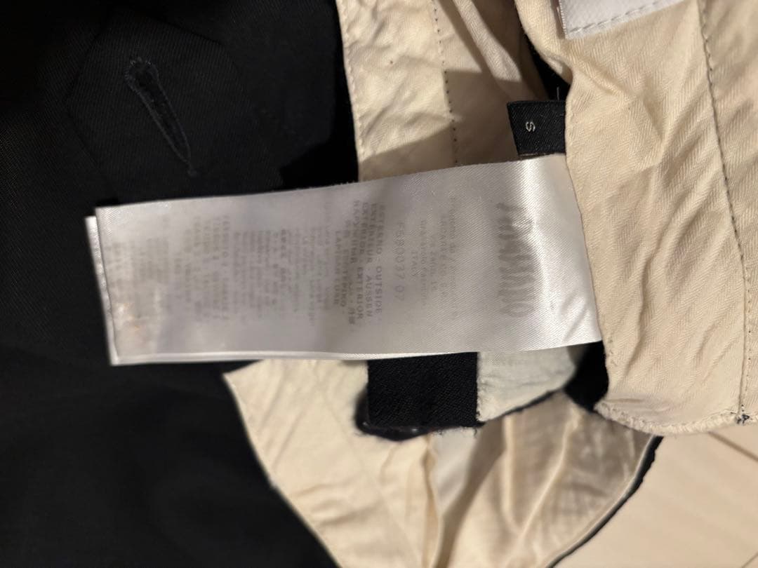 【名作】　MAGLIANO アシメトリー スラックス ブラック マリアーノ