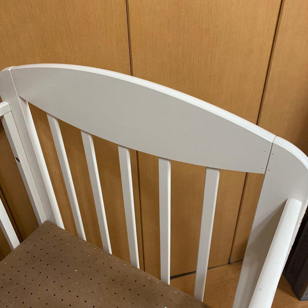 カトージ ベビーベッド ミニ立ちベッド プチバニラ 02356 直接取り引き可