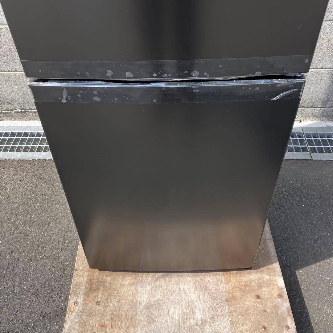 MAXZEN マクゼン 冷蔵庫 157L JR157ML01GM 黒