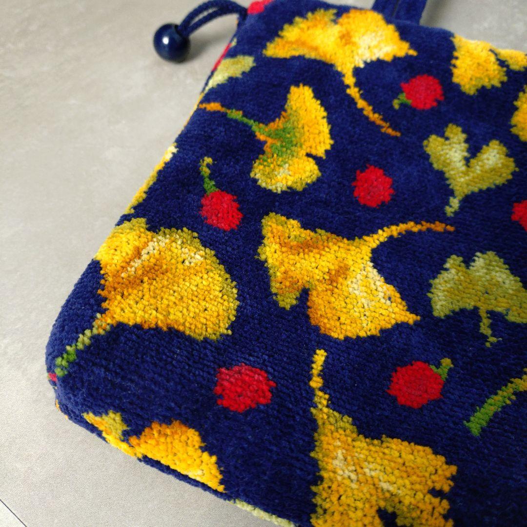 FEILER　ギンコウツリー　手付き巾着