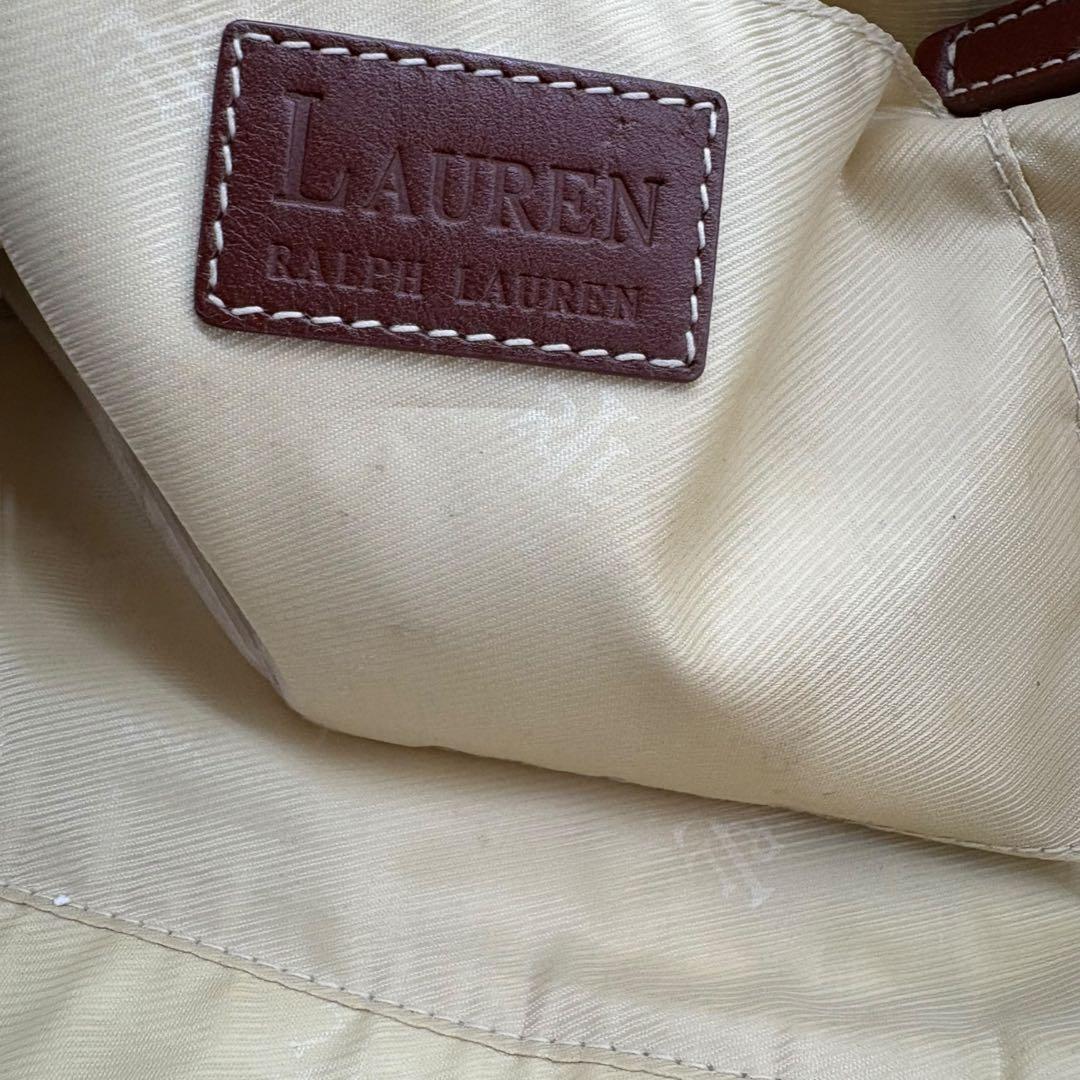 【美品】Lauren Ralph Lauren ワンショルダーバッグ　革　879